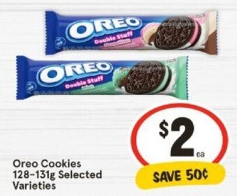 IGA Oreo Cookies 128-131g Selected Varieties offer