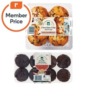 Woolworths Woolworths muffin pk 4-8 varieties – excludes woolworths fully loaded pk 4 varieties offer