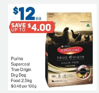 Foodland Purina Supercoat True Origin Dry Dog Food 2,5kg offer