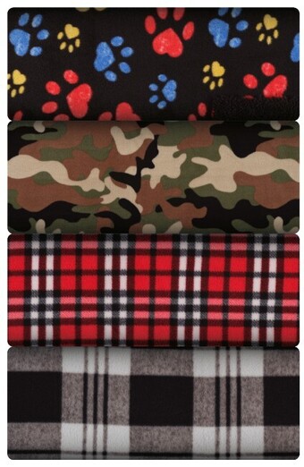 Spotlight Print & plain fleece & polar fleece offer