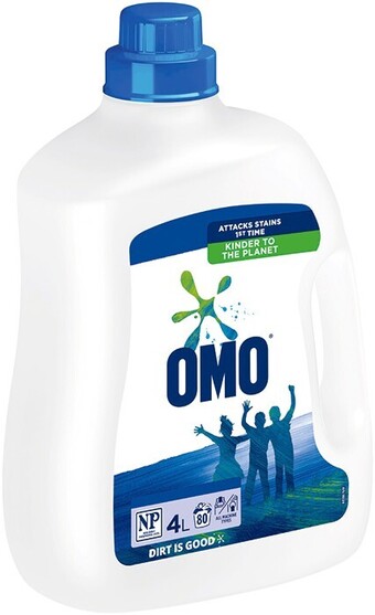 IGA Omo laundry liquid active clean or sensitive 4 litre offer