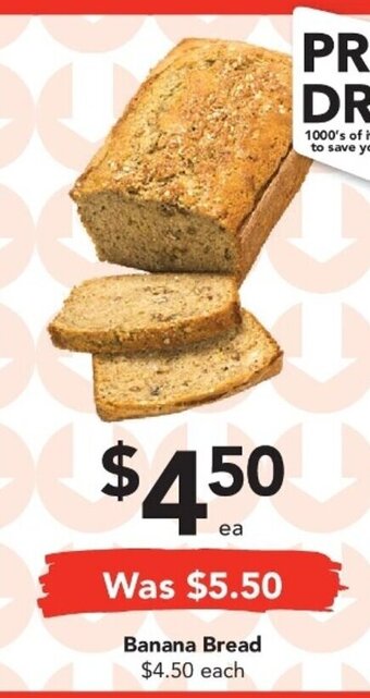 Drakes Banana Bread offer