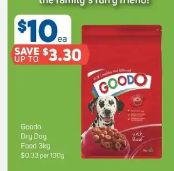 Foodland Gooda Dry Dog Food 3kg offer