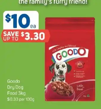 Foodland Gooda Dry Dog Food 100g offer