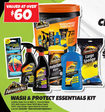Autobarn WASH & PROTECT ESSENTIALS KIT offer