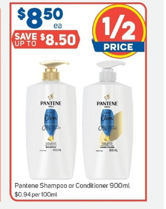 Foodland Pantene Shampoo or Conditioner 900ml offer