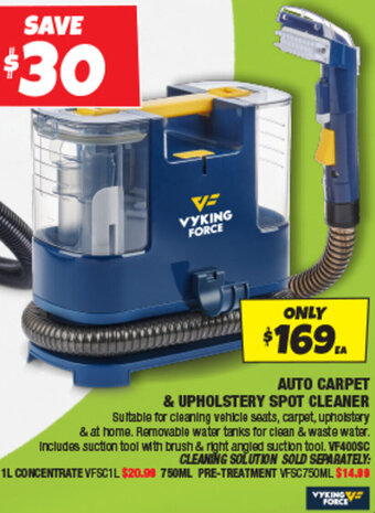 Autobarn AUTO CARPET & UPHOLSTERY SPOT CLEANER offer