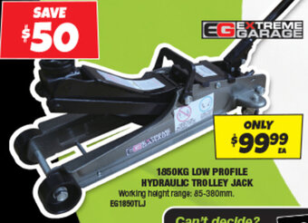Autobarn 1850KG LOW PROFILE HYDRAULIC TROLLEY JACK offer