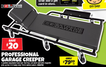Autobarn PROFESSIONAL GARAGE CREEPER offer