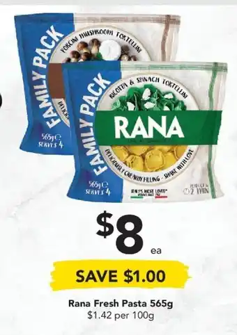 Drakes Rana Fresh Pasta 565g offer