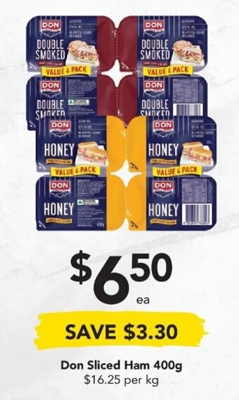 Drakes Don Sliced Ham 400g offer