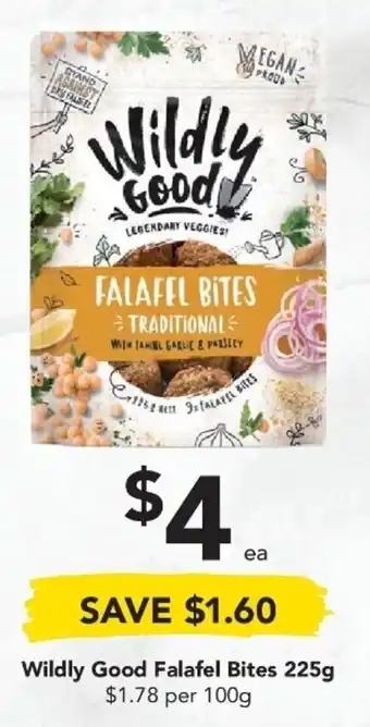 Wildly Good Falafel Bites 225g