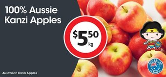 Coles Australian Kanzi Apples offer