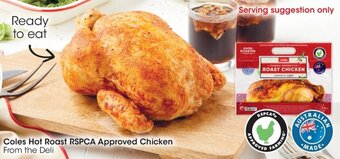 Coles Coles Hot Roast RSPCA Approved Chicken offer