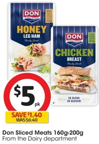 Coles Don Sliced Meats 160g-200g offer