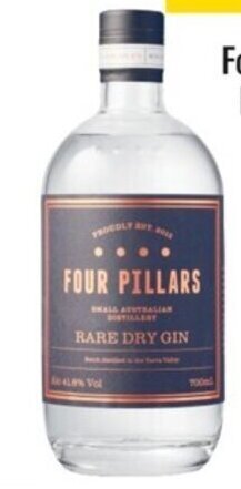 Coles Four Pillars Rare Dry Gin offer