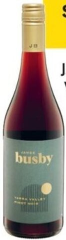 Coles James Busby Yarra Valley Pinot Noir offer