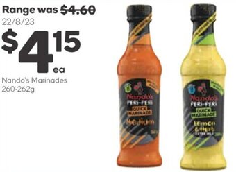 Nando's Marinades 260-262g