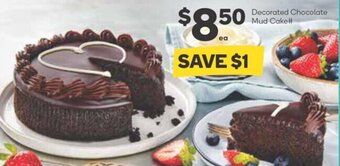 Woolworths Decorated Chocolate Mud Cake# offer