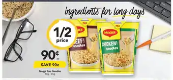 Drakes Maggi Cup Noodles 58-65g offer