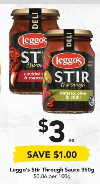 Drakes Leggo's Stir Through Sauce 350g offer