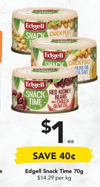 Drakes Edgell Snack Time 70g offer