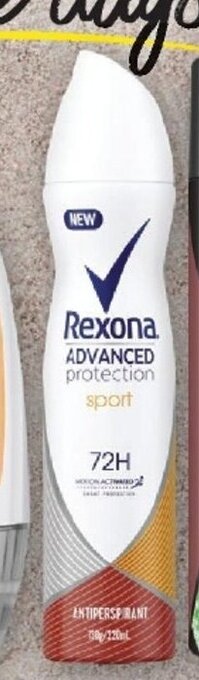 Drakes Rexona Antiperspirant Advanced Protection Aerosol 220ml offer