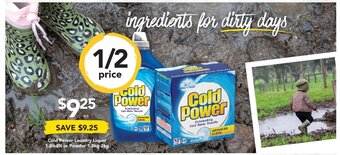 Drakes Cold Power Laundry Liquid 1.8lt - 2lt or Powder 1.8kg-2kg offer