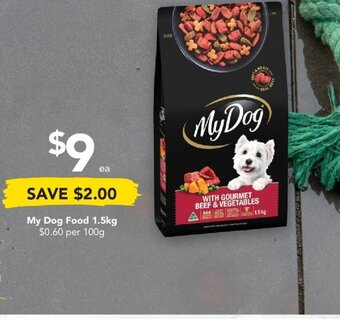 Drakes My Dog Food 1.5kg offer