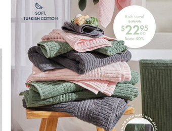 Pillow Talk Patara bath towel offer