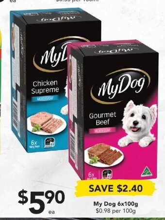 Drakes My Dog 6x100g offer