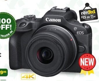 Teds Cameras Canon EOS R100 Mirrorless Kit offer