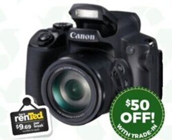 Teds Cameras Canon Powershot SX70HS SuperZoom offer