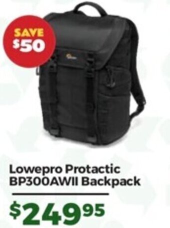 Teds Cameras Lowepro Protactic BP300AWII Backpack offer