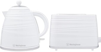 Westinghouse kettle 1.7-litre and 2-slice toaster set