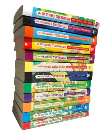 Assorted treehouse books