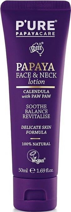 P’ure papayacare papaya face & neck lotion 50ml