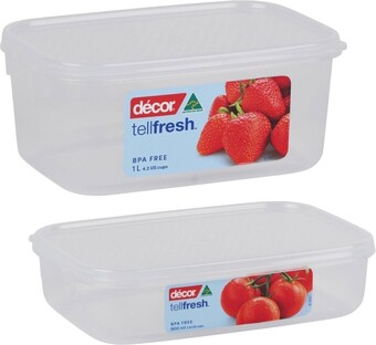 BIG W Décor food storage containers offer