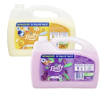 BIG W Fluffy fabric conditioner 5-litre offer