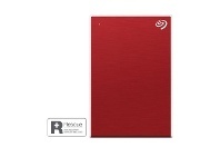 Officeworks Seagate 2TB OneTouch Portable Hard Drive Ruby Red offer