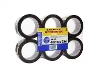 Officeworks Nachi Brown Packaging Tape 48mm x 75m Roll 6 Pack offer