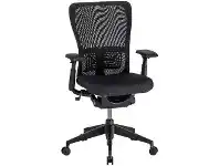 Officeworks Haworth Zody Ergonomic Chair with Nylon Base and Arms Black offer