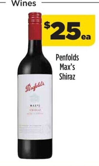 Liquorland Penfolds Max's Shiraz offer