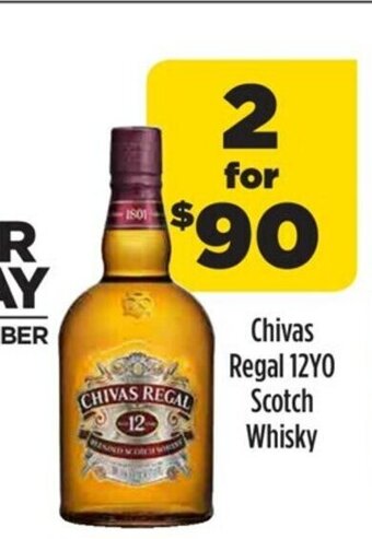 Liquorland Chivas Regal 12YO Scotch Whisky offer