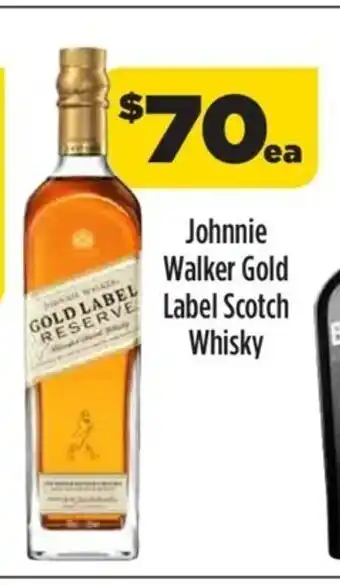 Liquorland Johnnie Walker Gold Label Scotch Whisky offer