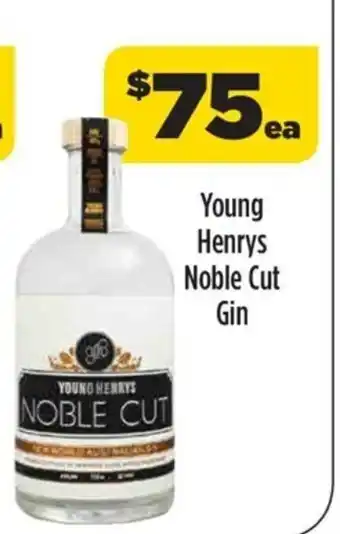 Liquorland Young Henrys Noble Cut Gin offer