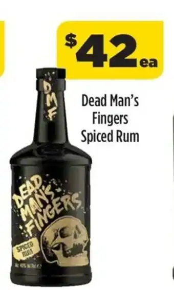 Liquorland Dead Man's Ginger Spiced Rum offer