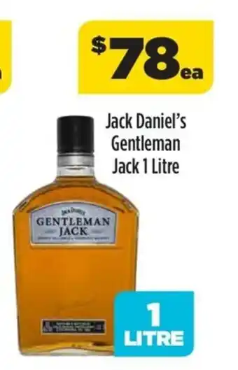 Liquorland Jack Daniel's Gentleman Jack 1 Litre offer