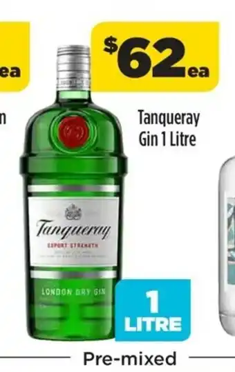 Liquorland Tanquerray Gin 1 Litre offer