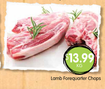 Spudshed Lamb Forequarter Chops offer